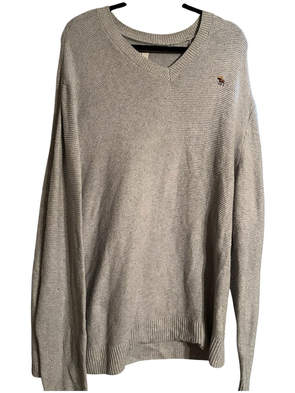 Abercrombie Moose V-Neck Knit Sweater XXL 🫎💕